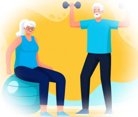 Гимнастика для пожилых людей за 70