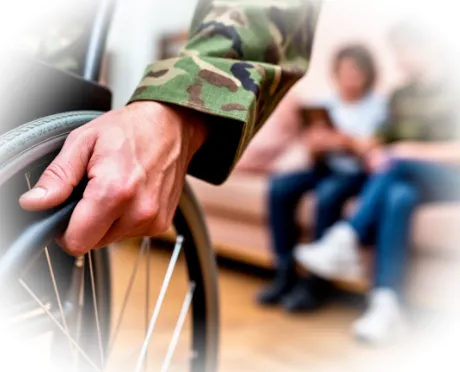 Пенсия по инвалидности: военная травма