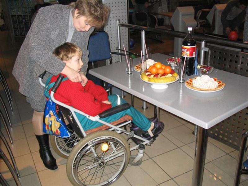 Банкетка для детей инвалидов