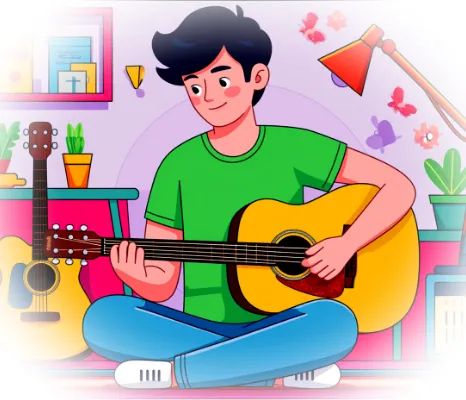 С чего начать обучение игре на гитаре: программа на первый месяц для самостоятельных занятий