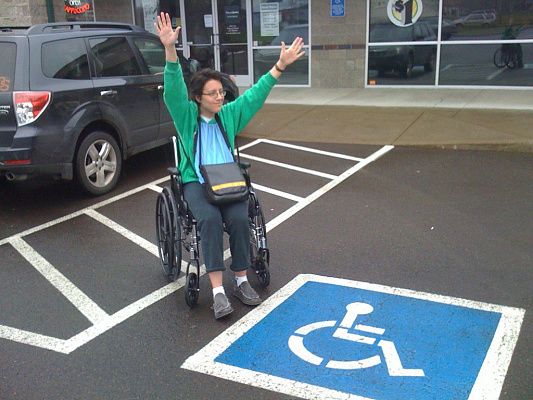 Льготная парковка для инвалидов